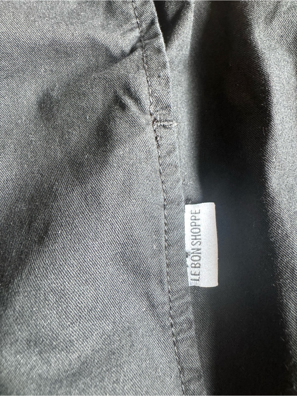 Le Bon Shoppe Parachute Pant (Black) - Picture 7 of 10